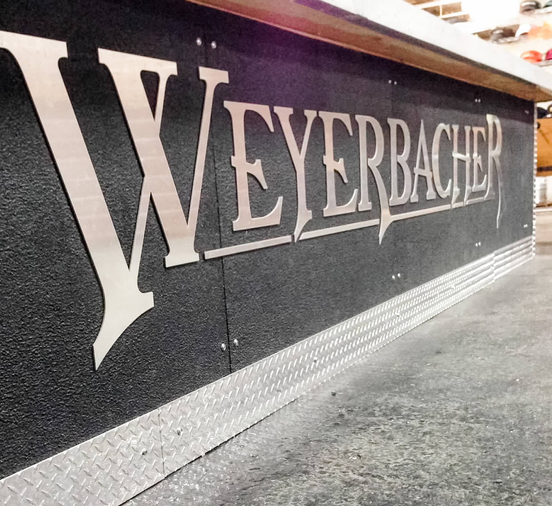 Bar sign that Weyerbacher